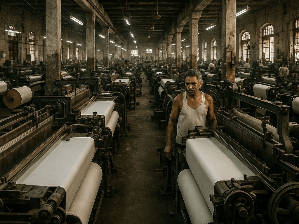 भारत की अथक धड़कन, जहाँ बुनता है कपड़ा और संभालता है सामान